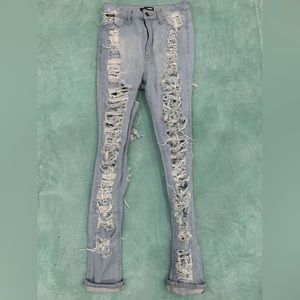 Ripped Fashion Nova Jeans
